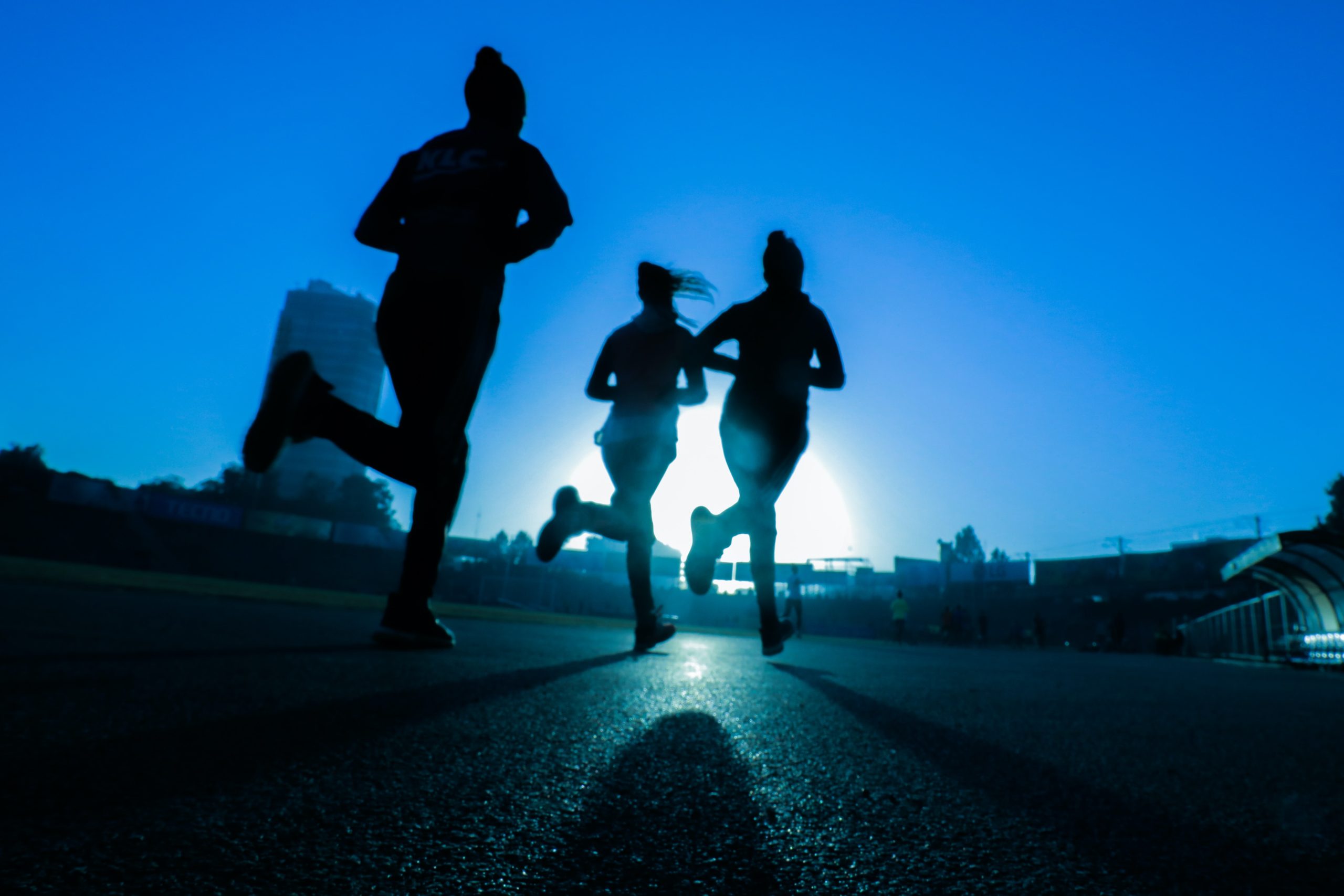 running running